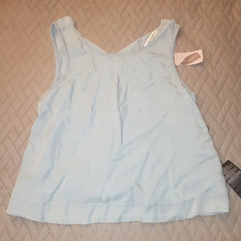 Jean tank top